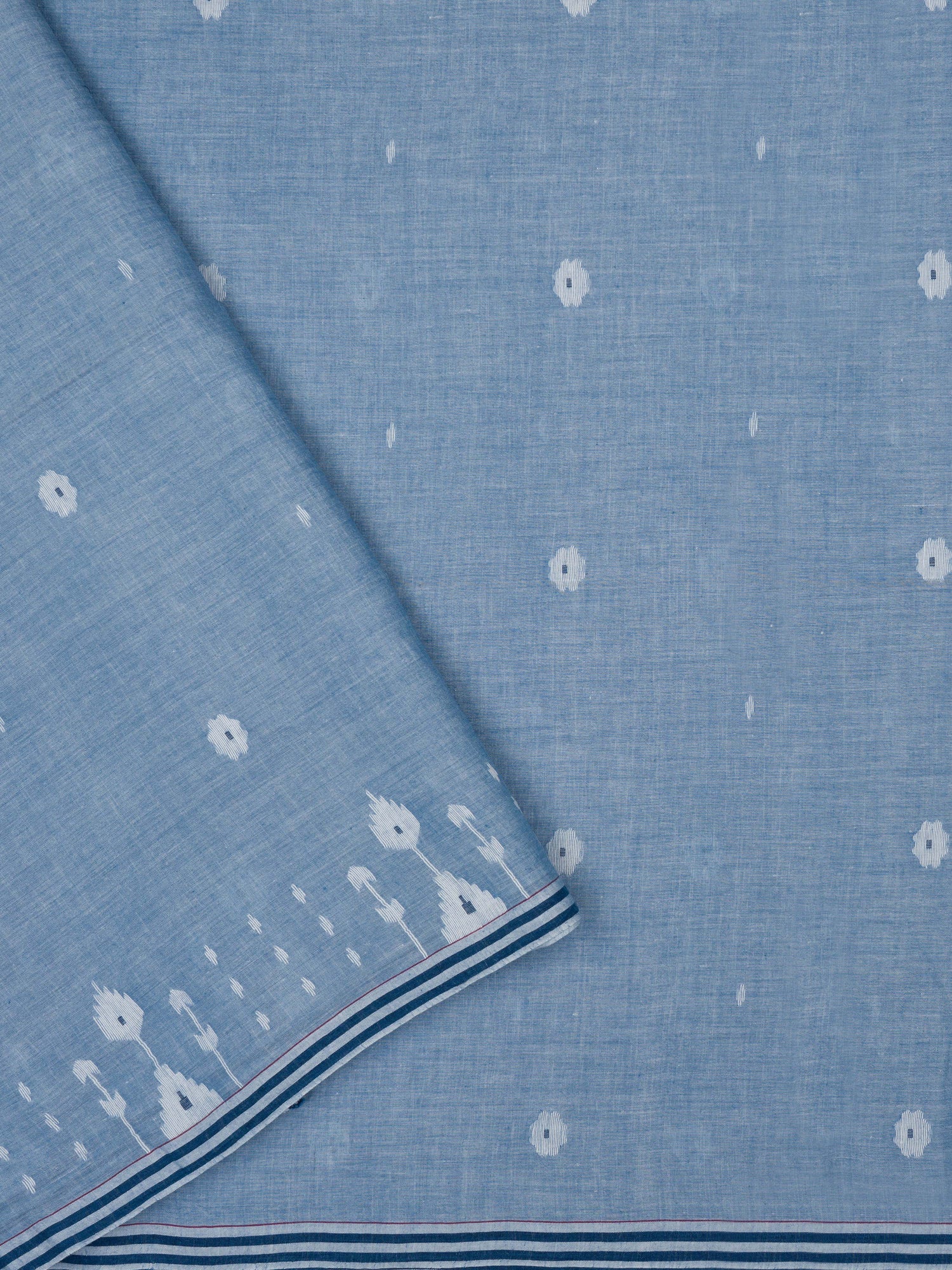 Jamdani Handloom Cotton Fabrics in Meters