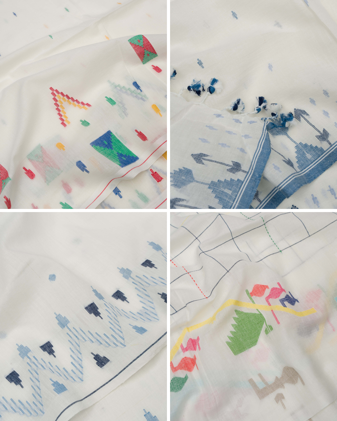 Handloom Fabric Bundles in Meters